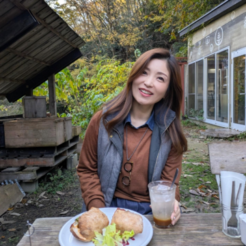 森の中の小さなパン屋さんでブランチデート♡