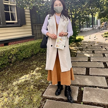 Zaraのジレを着て横浜山手散歩！