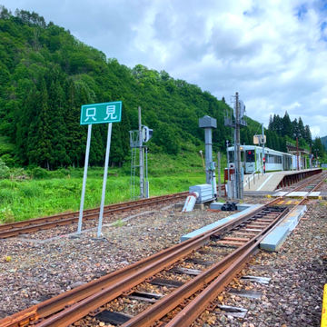 電車の旅♪帰りは只見駅から