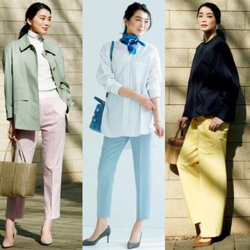 【2020年春ファッション】50代向け『主役級パンツ』しゃれ見えコーデカタログ