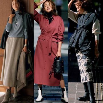 【50代の秋冬スタイル】今年のトレンドブーツはこう履く！