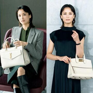 【働く50代女性】ビジネスシーンの新定番「白バッグ」