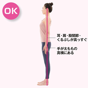 あなたの「体幹力」は大丈夫？ 片足立ちと立ち姿勢でチェック！