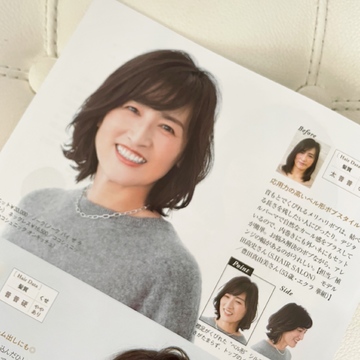 ヘアBOOKの撮影風景