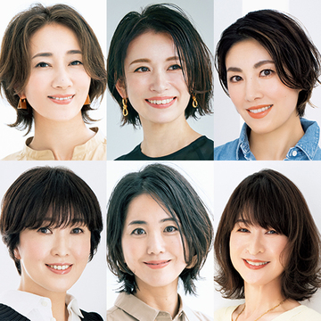 小顔効果アップ！丸顔の人必見の50代「メリハリボブ」【50代髪型人気ランキングTOP10】