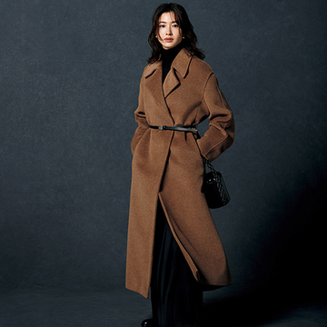 【池田奈加子の2024年本命コート】飽きずに一生着られる「マックスマーラ」のローブコート