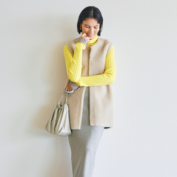 【ジレ、最高！】素材のバリエーションが豊富だから、欲しいムードが手に入る