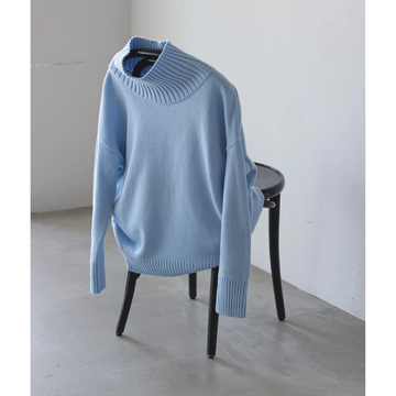 《50代 冬ニット》E by eclatの名品「ボトルネックニット」を徹底解説！