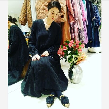 ヌキテパponponスリッポンで　足元気分転換 ♪