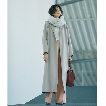 50代の格上げスタイル「カシミヤ」着こなし photo gallery