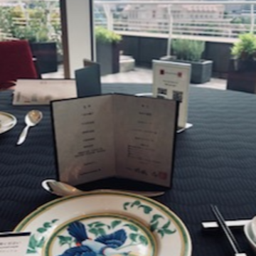 眺めの良いランチ