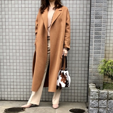 ほめられCAMELなガウンコート