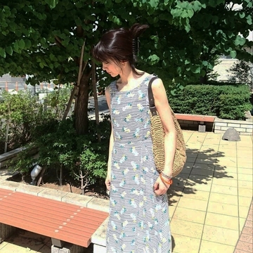 ワンピース　今度は柄もの