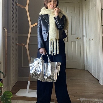 ワイドな大人サロペット