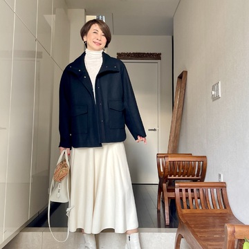 MOGA ライトウールジャケットコート 