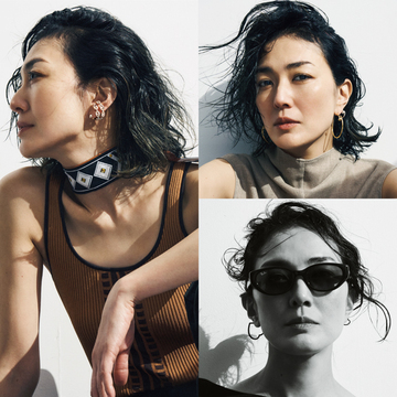 【俳優・板谷由夏の私をつくるジュエリー vol.4】夏を満喫したい日は、ウェットヘアにフープピアスを