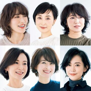 初夏にぴったり！大人のこなれ感抜群「今どきショートヘア」【50代髪型月間人気ランキングTOP10】