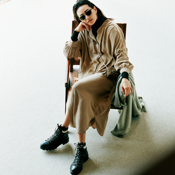 【最旬の10着で過ごす7days】Day.7 タートルネック×ワンピのレイヤードがトレンドの兆し