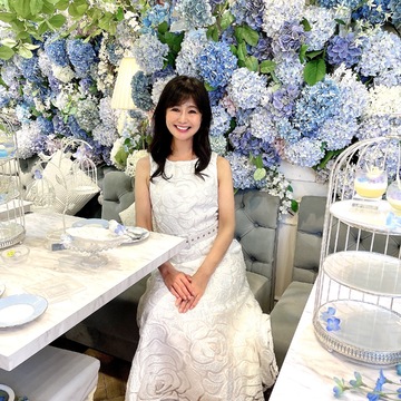 待ちに待った期間限定♪紫陽花のアフタヌーンティー