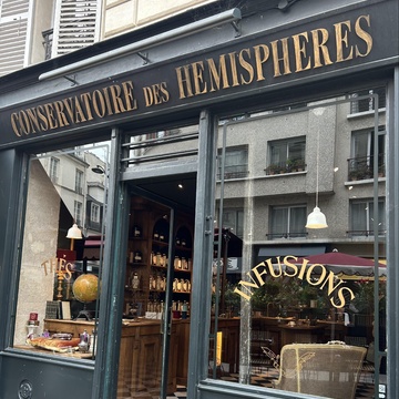 Conservatoire des Hémisphères（コンセルバトワール・デ・ゼミスフェール）ー完全オーダーメイドの紅茶専門店　【パリのお土産】