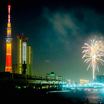 お祭りハンターさかぽん【隅田川花火♡恵比寿 盆踊り】