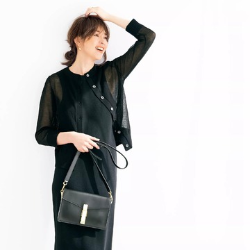 涼やかさとおしゃれ感が両立できる！一枚でも、はおりでも「mtmodelist」の透け感カーディガン