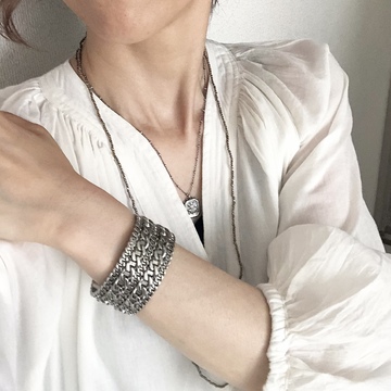 今季new inのシルバーバングル☆