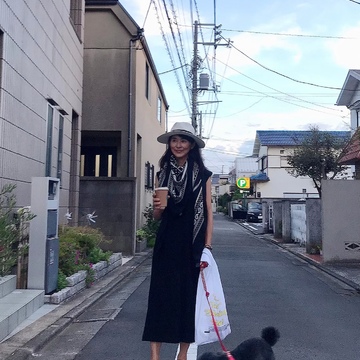 愛犬とのワンマイル散歩コーデ