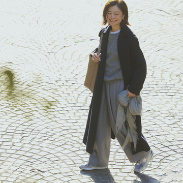 人気ファッションエディター三尋木奈保さんは「ニューバランス」のスニーカーをこう選ぶ、こう履く！