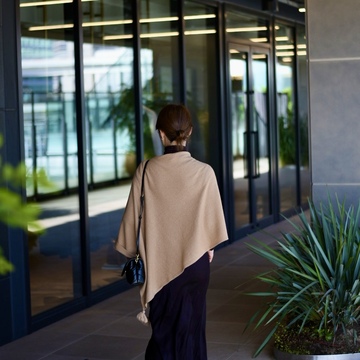 ポンチョでお出かけ♪