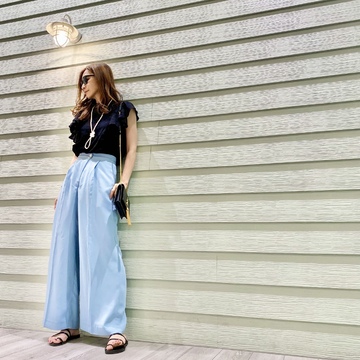 「薄艶ボトム」でお出かけ