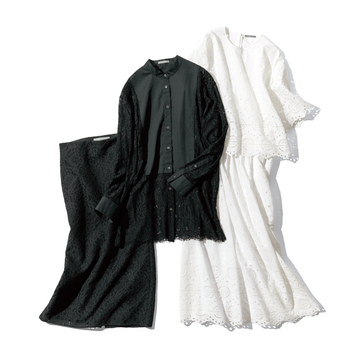 【50代が買うべき最愛ブランドの“推し”】セオリーリュクスの甘さ控えめレースアイテム