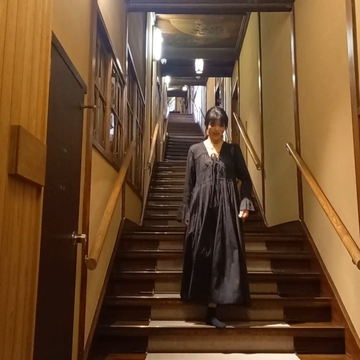 福猫と時空散歩♡ホテル雅叙園の「時を旅する福ねこ」@ 百段階段