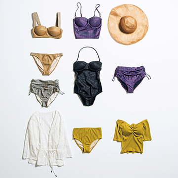 ファッション感覚で着こなせる！ ヘルシーでスタイリッシュな「ミュラー オブ ヨシオクボ」【今こそ大人の水着、再デビュー】