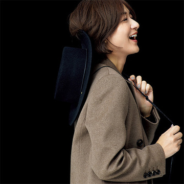 【富岡佳子 最新ファッション】スペシャルな雰囲気を醸し出してくれる「ウールのハット」