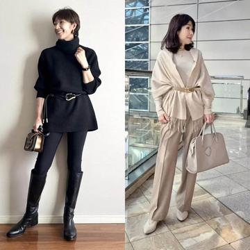 「ベルト」でおしゃれ度上がる！冬のコーデの参考にしたいスタイルアップコーデ5選