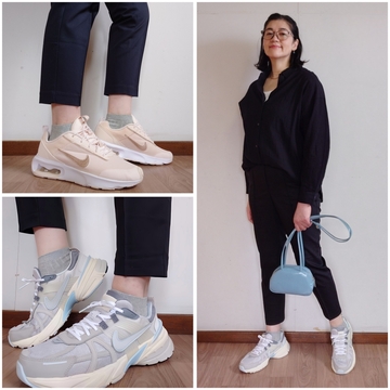 H＆Mのシガレットパンツにナイキのスニーカー👟