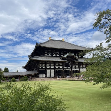 東大寺の大仏を見て、気持ちがリフレッシュ