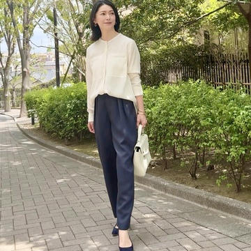 大人のきれいめチノパン💙