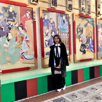 浅草歌舞伎と観劇ファッション☆