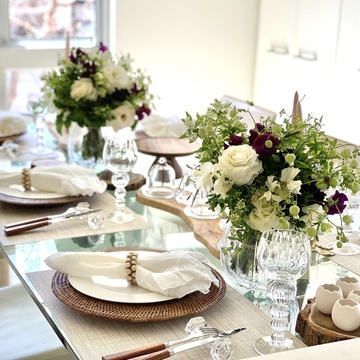 素敵なフラワーアレンジ＆テーブルコーディネートレッスンへ
