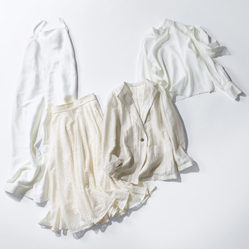 【50代がいま欲しい！最新白ジャーナル】注目ブランドの白アイテム4選