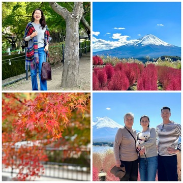 静かな時間と秋の景色を楽しむ河口湖の旅