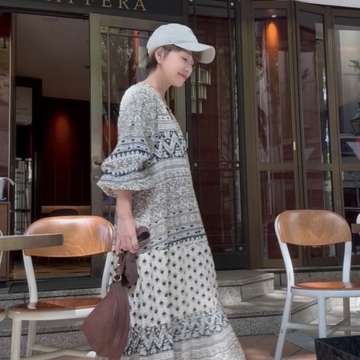 夏花火、大好きなキャップコーデで神戸の街をenjoy!