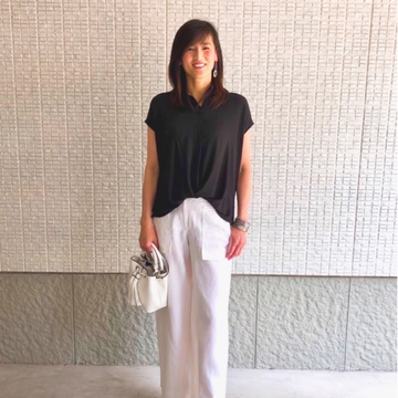 スタメンとろみトップスで細見え確約！