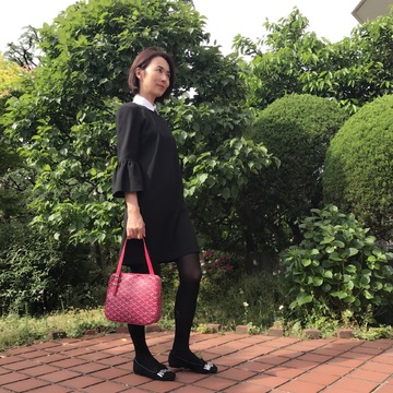 女子会ディナーへはガーリーなstyleで♬