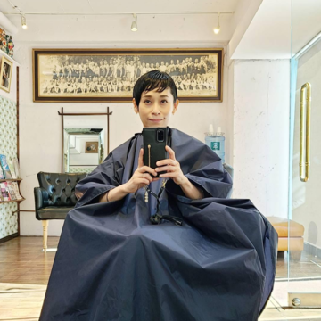 恵比寿のヘアサロンへ