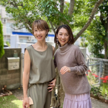 華組華菜子ちゃんと撮影　今年はピンク！　エクラプレミアム通販　３style