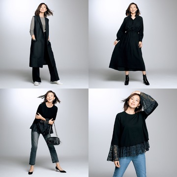 大好きな色を、春は軽やかに！日常を格上げする「大人の黒」まとめ