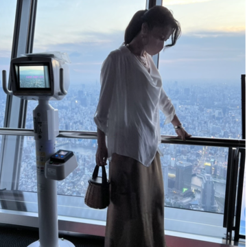 東京スカイツリー展望台へ♪10年に想いを馳せて…